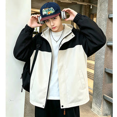 Photo: Yokohama Colour-Block Hooded Jacket | Seoden London — view 4