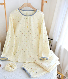 Photo: Women's Soft Cotton Pyjama Set | Seoden London — view 8