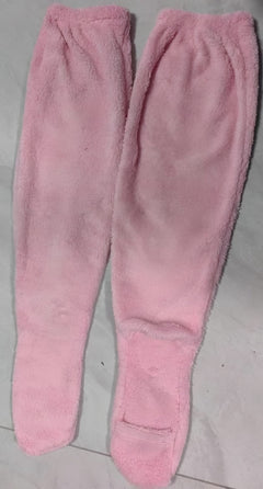 Photo: Fuzzy Over-the-Knee Bed Socks | Seoden London — view 9