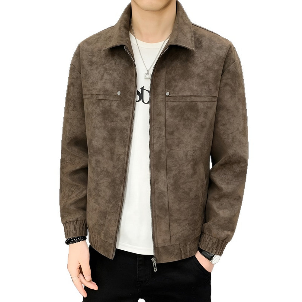 Photo: Florentine Suede-Look Collared Jacket | Seoden London