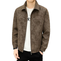 Photo: Florentine Suede-Look Collared Jacket | Seoden London — view 1