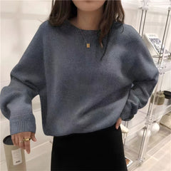 Photo: Women's Fine Knit Crew Neck Jumper | Seoden London — view 11