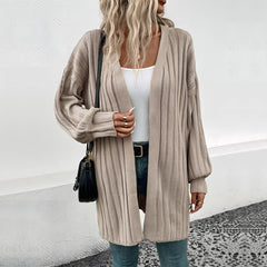 Photo: Heather Ribbed Longline Cardigan | Seoden London — view 2