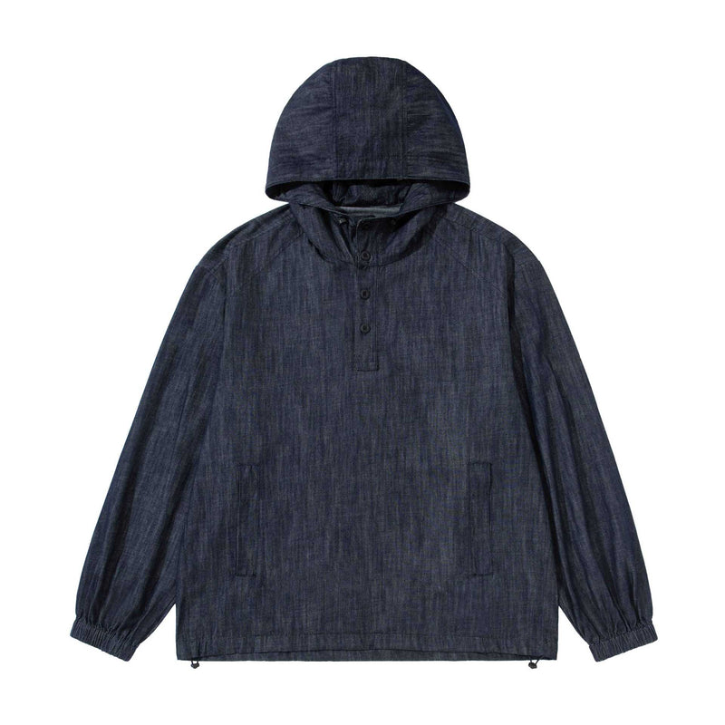 Photo: Nagoya Denim-Look Hooded Anorak | Seoden London