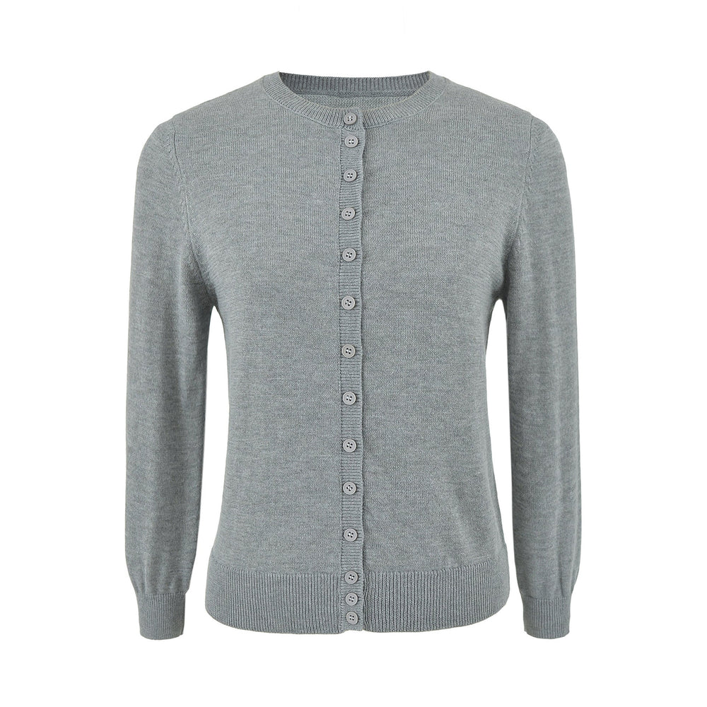 Photo: Oxford Cropped Ribbed Cardigan | Seoden London