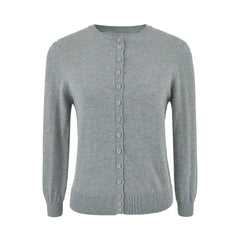 Photo: Oxford Cropped Ribbed Cardigan | Seoden London — view 4