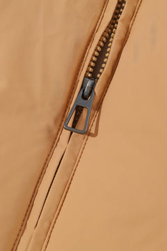 Photo: Cotswold Camel Cropped Puffer Jacket | Seoden London — view 11