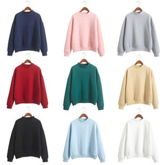 Photo: Serafina Fleece-Lined Mock-Neck Sweatshirt | Seoden London — view 2