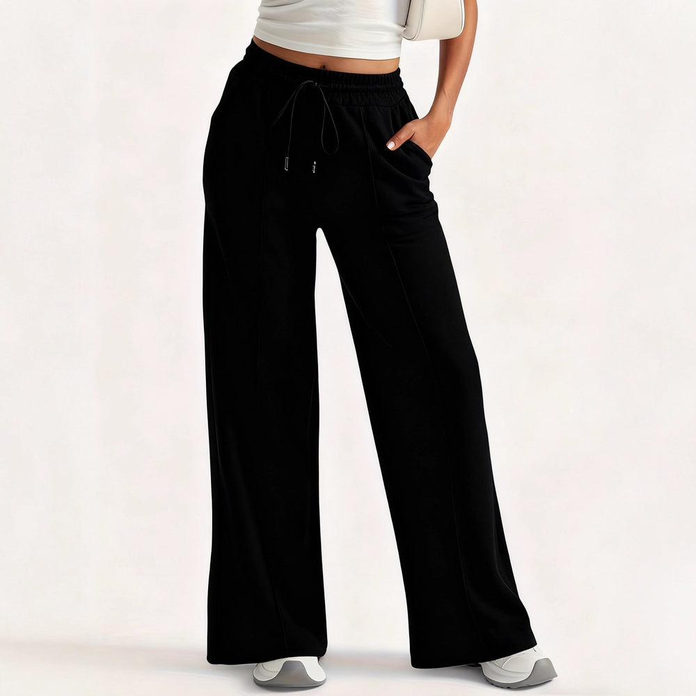 Photo: Kensington Drawstring Wide-Leg Trousers | Seoden London