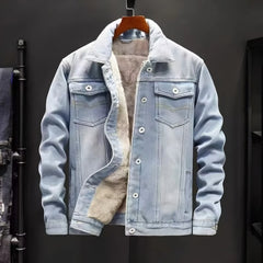 Photo: Sherpa-Lined Denim Jacket | Seoden London — view 6
