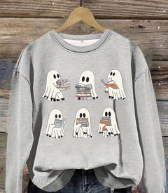 Photo: Bookworm Ghosts Sweatshirt | Seoden London — view 10