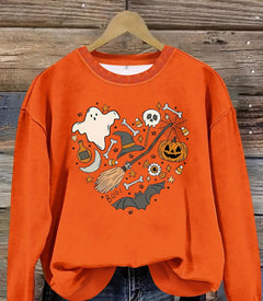 Photo: Halloween Heart Collage Sweatshirt | Seoden London — view 11
