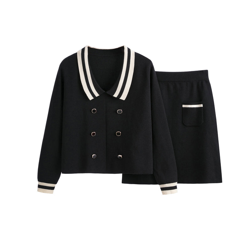 Photo: Women's Knit Cardigan and Mini Skirt Set | Seoden London