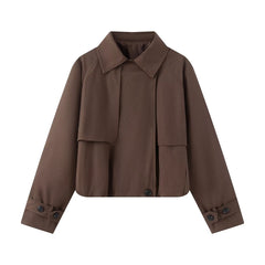 Photo: Kobe Minimal Cropped Jacket | Seoden London — view 3