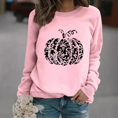 Photo: Lace Pumpkin Print Sweatshirt | Seoden London — view 4