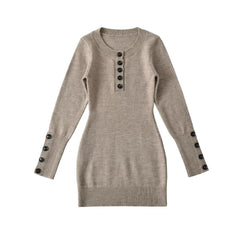 Photo: Women's Knitted Bodycon Mini Dress | Seoden London — view 3