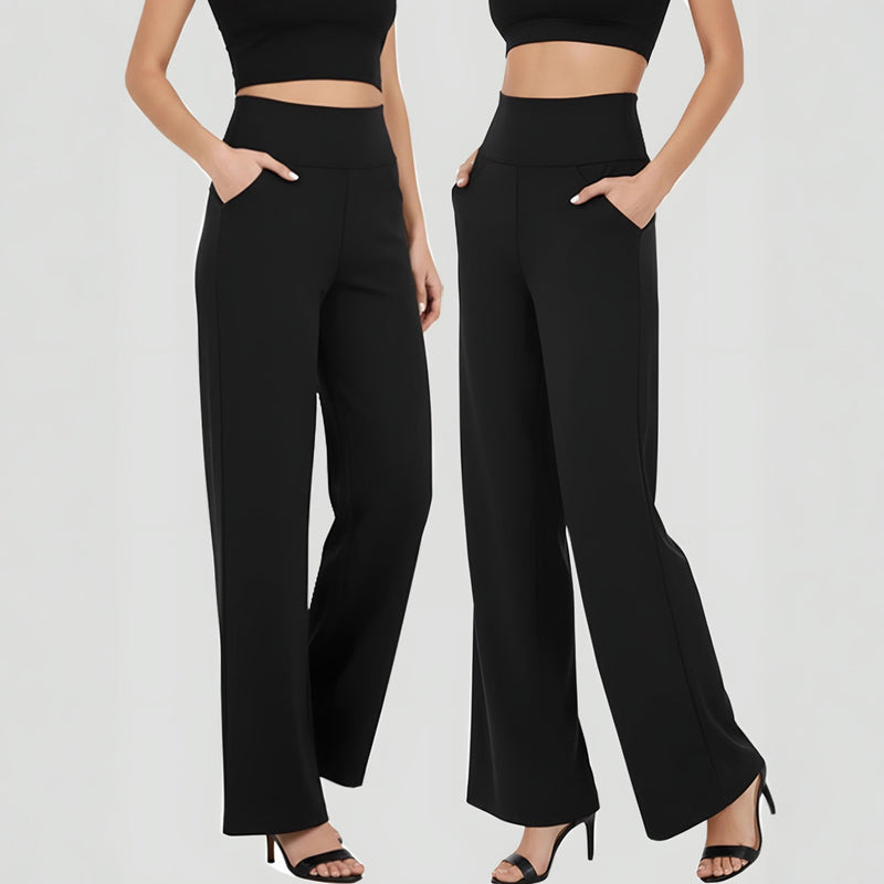 Photo: Everyday High-Waist Wide-Leg Trousers | Seoden London