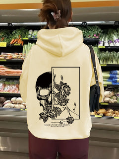 Photo: Memento Skull Floral Hoodie | Seoden London — view 10