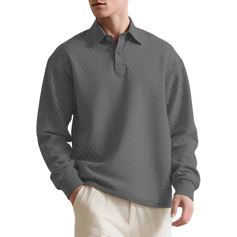 Photo: Relaxed Polo Sweatshirt for Work and Weekend | Seoden London