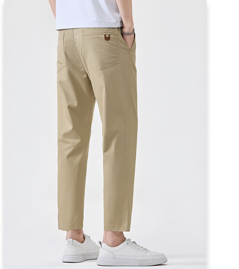 Photo: Slim Tapered Trousers in Cool-Touch Fabric | Seoden London
