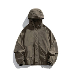 Photo: Peckham Oversized Hooded Utility Jacket | Seoden London — view 1