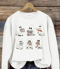 Photo: Bookworm Ghosts Sweatshirt | Seoden London — view 6