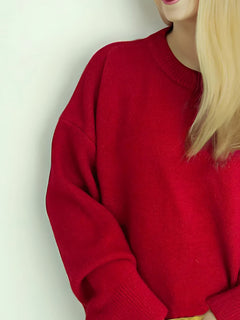 Photo: Copenhagen Relaxed Chunky Knit Jumper | Seoden London — view 13