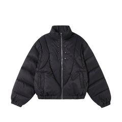 Photo: Oslo Stand-Collar Puffer Jacket | Seoden London — view 6