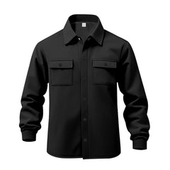Photo: Montana Textured Button Overshirt | Seoden London — view 9