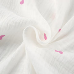 Photo: Women's White Heart Cotton Pyjama Set | Seoden London — view 6