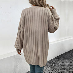 Photo: Heather Ribbed Longline Cardigan | Seoden London — view 5