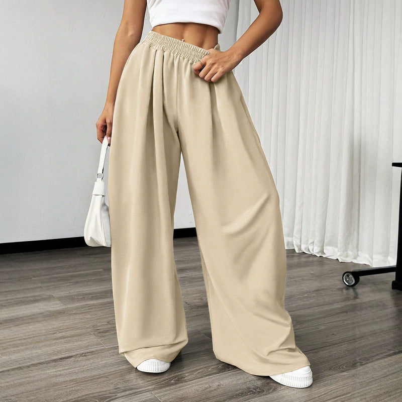 Photo: Chelsea Pleated Wide-Leg Joggers | Seoden London