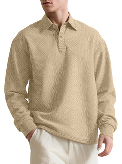 Photo: Relaxed Polo Sweatshirt for Work and Weekend | Seoden London — view 5