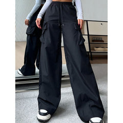Photo: Beatrice Wide-Leg Cargo Trousers | Seoden London — view 1