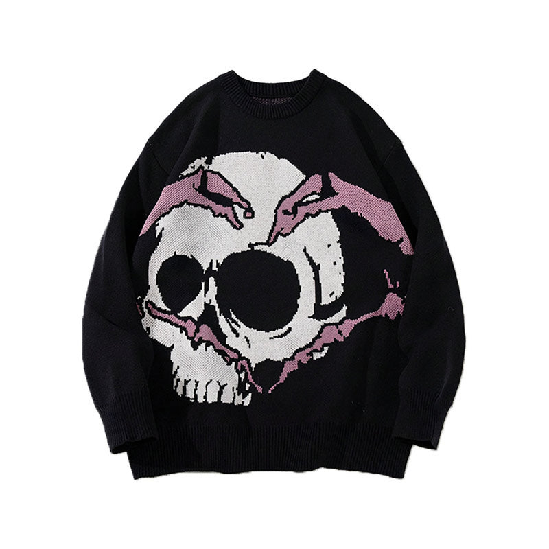 Photo: Skeleton Jacquard Jumper for Men | Seoden London