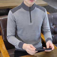 Photo: Hampstead Striped Half-Zip Pullover | Seoden London — view 8