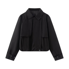 Photo: Kobe Minimal Cropped Jacket | Seoden London — view 7