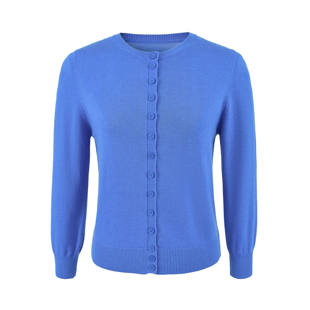 Photo: Oxford Cropped Ribbed Cardigan | Seoden London