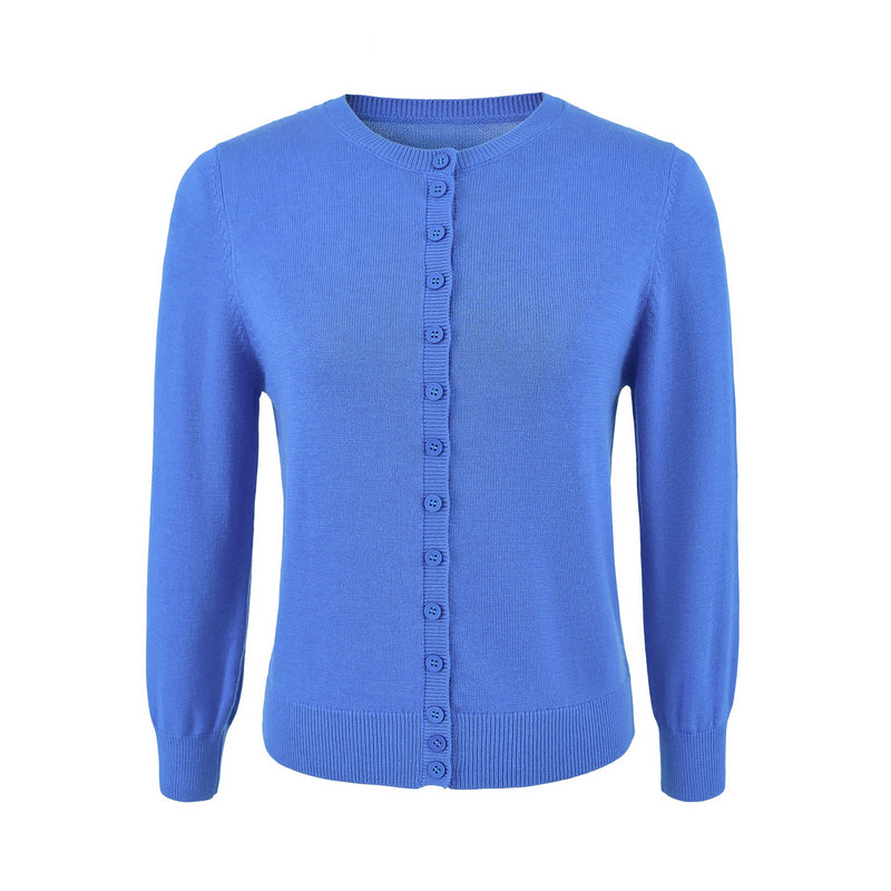 Photo: Oxford Cropped Ribbed Cardigan | Seoden London