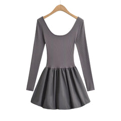 Photo: Women's Colour Block Knitted Dress | Seoden London — view 5