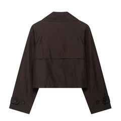 Photo: Bath Cropped Double-Breasted Jacket | Seoden London — view 3