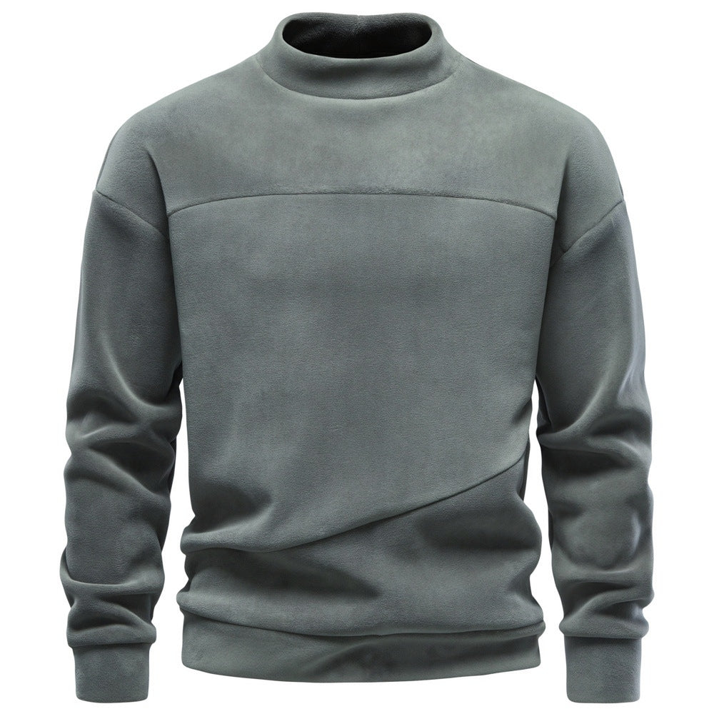 Photo: Kent Half-Collar Brushed Sweatshirt | Seoden London