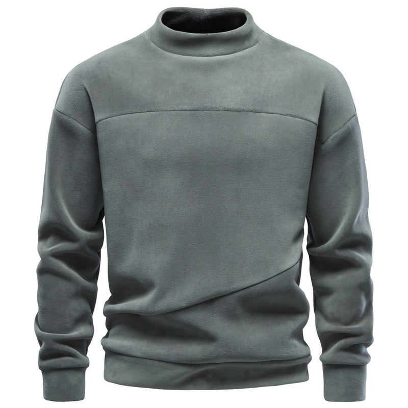 Photo: Kent Half-Collar Brushed Sweatshirt | Seoden London