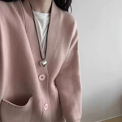 Photo: Long Knit Cardigan Coat | Seoden London — view 9