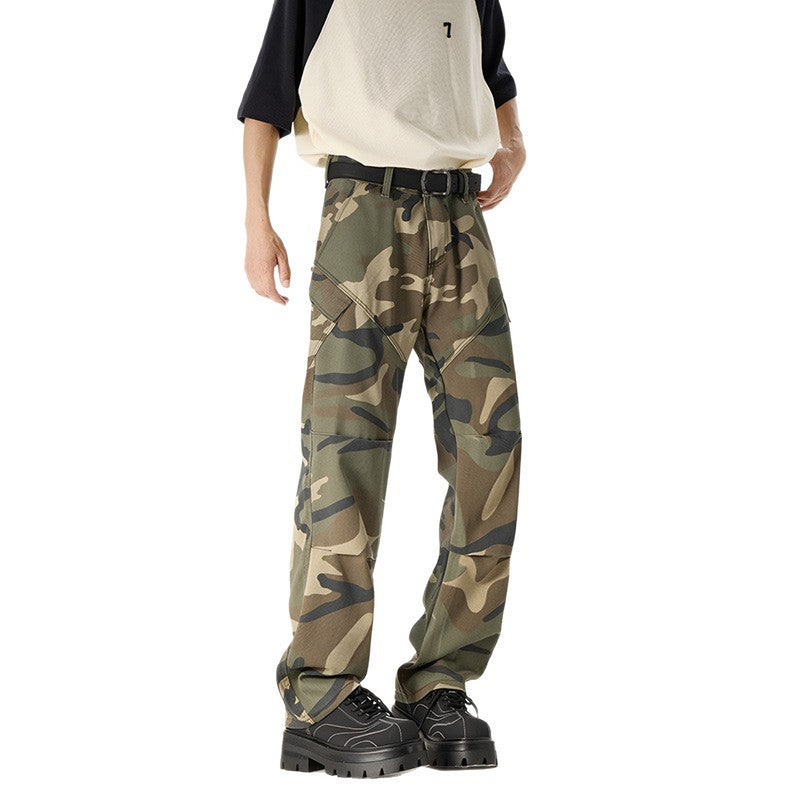 Photo: Field Camo Denim Work Trousers | Seoden London