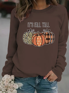 Photo: It's Fall Y'all Pumpkin Sweatshirt | Seoden London — view 12