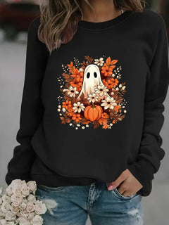 Photo: Autumn Bloom Ghost Sweatshirt | Seoden London — view 10