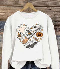 Photo: Halloween Heart Collage Sweatshirt | Seoden London — view 6