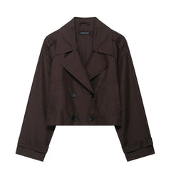 Photo: Bath Cropped Double-Breasted Jacket | Seoden London — view 7