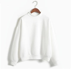 Photo: Serafina Fleece-Lined Mock-Neck Sweatshirt | Seoden London — view 6